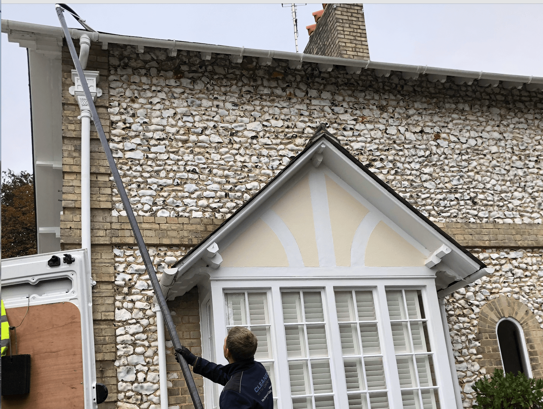 Professional gutter cleaning tools and equipment used by The Roof Moss Cleaners in Oaklands